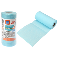 Ściereczki celulozowe na rolce NATURAL 21x21cm, 60szt. test