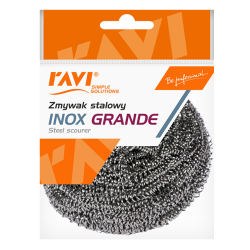 Zmywak stalowy INOX Grande 1 szt. 00550 Zmywak stalowy INOX Grande 1 szt. 00550