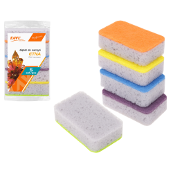 Gąbki do naczyń ETNA 5 szt. 00568 mix kolorów