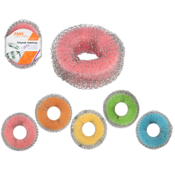 Zmywak metalowy z gąbką 1szt. 00537