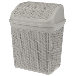 KOSZ UCHYLNY 6,5L CANVAS 26980 SZARY JASNY KOSZ UCHYLNY 6,5L CANVAS 26980 SZARY JASNY