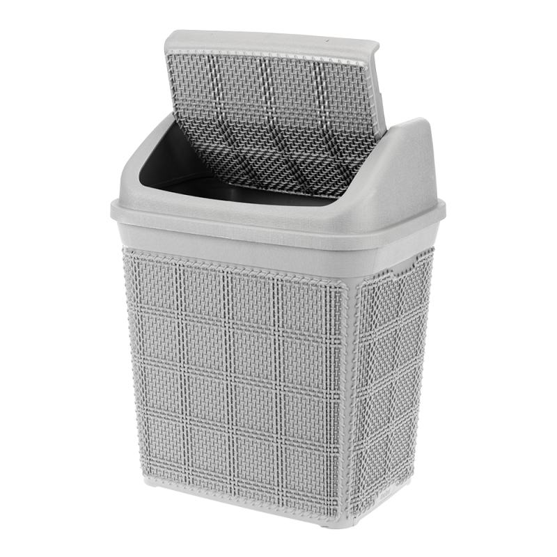 KOSZ UCHYLNY 6,5L CANVAS 26980 SZARY JASNY KOSZ UCHYLNY 6,5L CANVAS 26980 SZARY JASNY