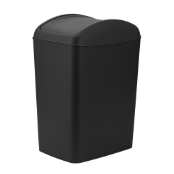 Kosz uchylny SLIM 5l 28315 czarny Kosz uchylny SLIM 5l 28315 czarny