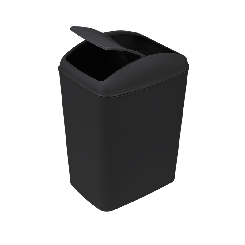 Kosz uchylny SLIM 5l 28315 czarny Kosz uchylny SLIM 5l 28315 czarny