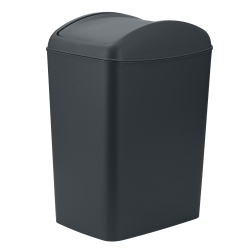 Kosz uchylny SLIM 10l 28318 antracyt Kosz uchylny SLIM 10l 28318 antracyt