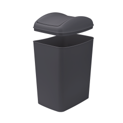 Kosz uchylny SLIM 10l 28318 antracyt Kosz uchylny SLIM 10l 28318 antracyt