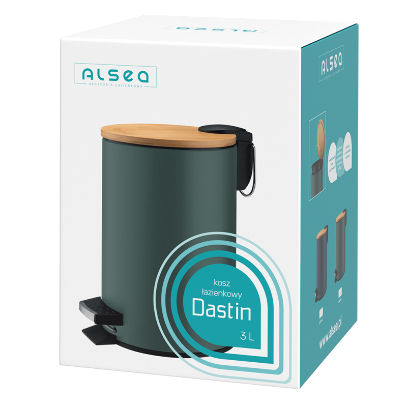 Kosz DASTIN 3l 27695 czarny Kosz DASTIN 3l 27695 czarny